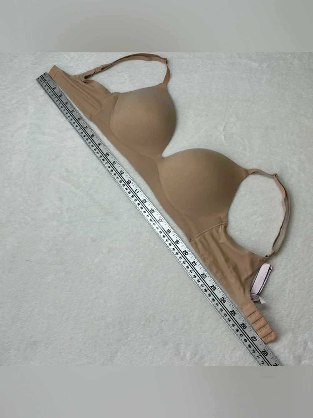Victorias Secret 34C Incredible Padded No Wire Bra Beige Nude Wireless - Picture 6 of 10